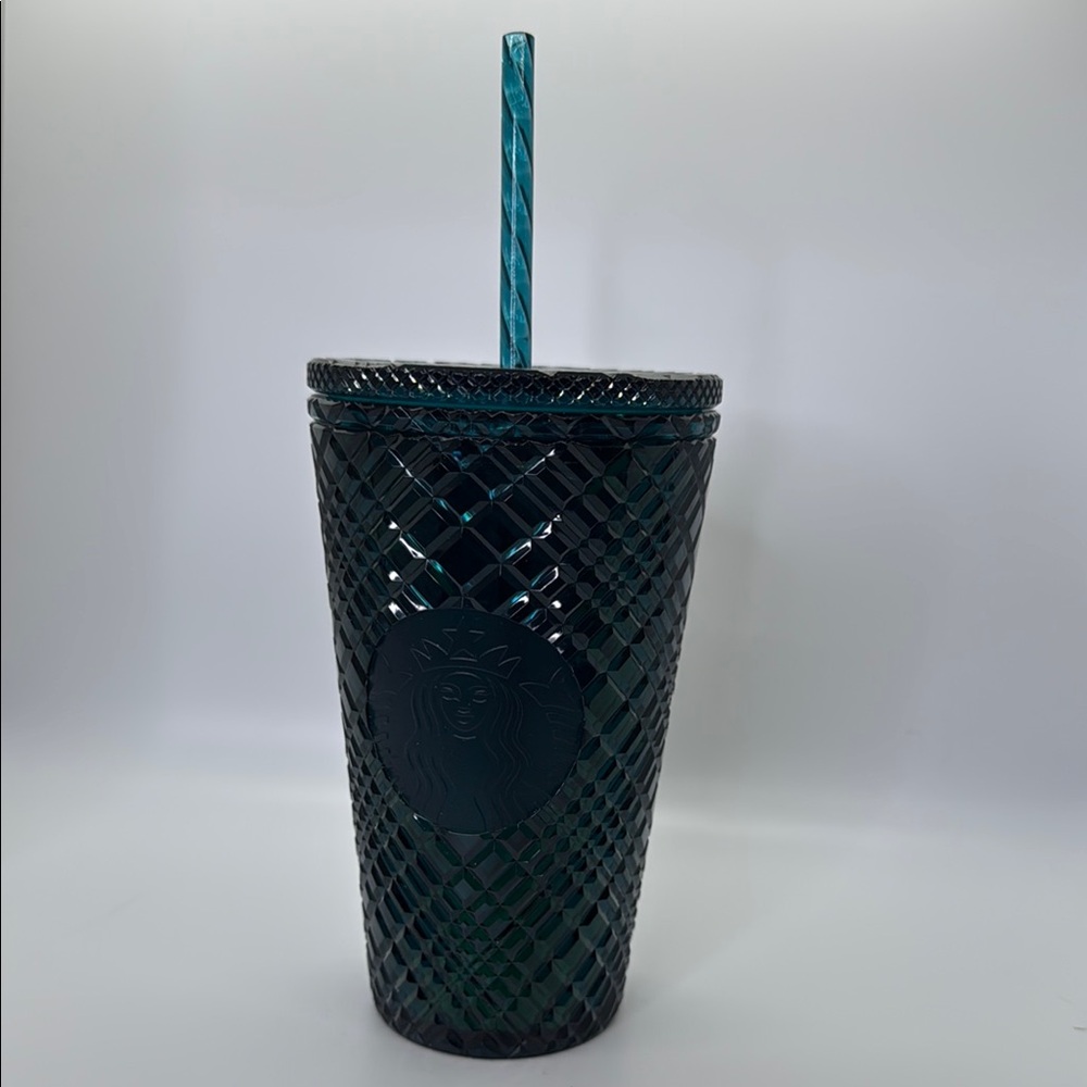 Starbucks Emerald Textured Tumbler with Straw